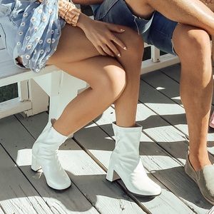 White GoGo Boots